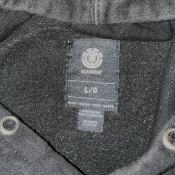 Element Skateboards Vintage Y2K Big Logo Pullover Hoodie Men’s L - Skater Urban - Picture 7 of 11